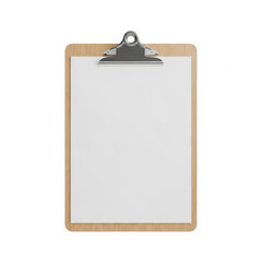 Clipboard isolated on white background