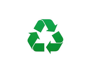 Obraz premium Recycling symbol representing environmental conservation isolated on transparent background