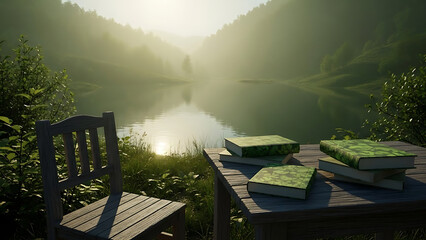 morning in the mountains