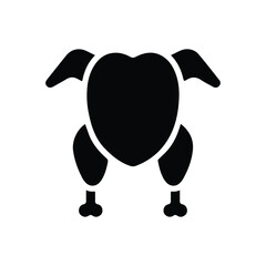 Chicken, food icon