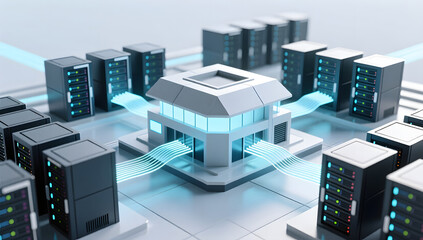 Modern architecture of a cloud computing center