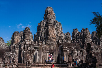 Towers of Stone Faces: The Surreal Majesty of Bayon Temple in Angkor Thom