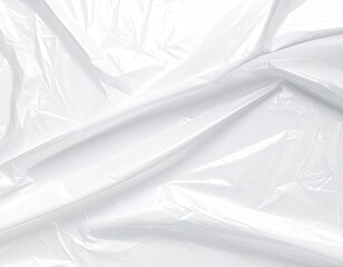 Textured white surface, crumpled and folded, with highlighted lines