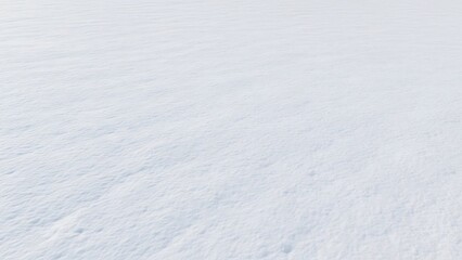 Obraz premium Vast expanse of freshly fallen, powdery white snow with subtle textures and shadows, conveying a sense of serene winter landscape.