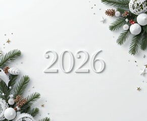 letras 2026 en blanco con fondo navide&ntilde;o