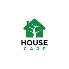 House Care Logo Vector Simple Modern