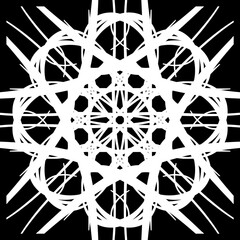 Decorative Abstract Mandala Design Element