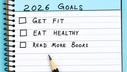 2026 goals new year list planning resolution include finance money budget savings investment success wealth motivation to achieve goals and create clear plan for money and life