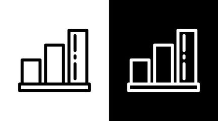 Obraz premium Chart Icon For Design Elements
