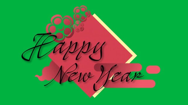 Chinese New Year Animation with Alpha Channel
