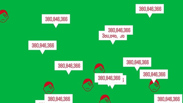 Coronavirus Covid19 animation element