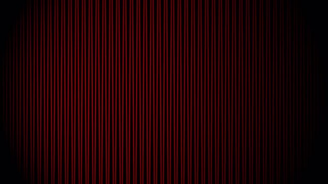 Intense Red Flash Transition Animation with Vertical Line Distortion and Quick Digital Pulse 4k video animation seamless loop