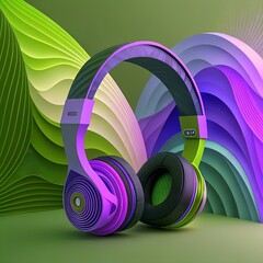 Colorful abstract vector background with circles