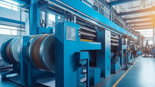 selective focus automated production of protective gloves concept