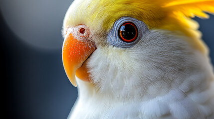 close up of a parrot