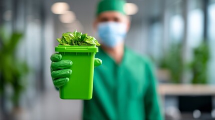 Medical Waste Management Concept with Secure Hospital Practices and Environment