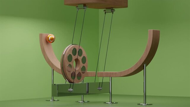 Oddly Satisfying 3D Kinetic Sculpture Animation