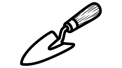 Trowel Tool for Gardening and Masonry.