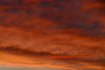 Rote Wolken im Morgenrot, Deutschland