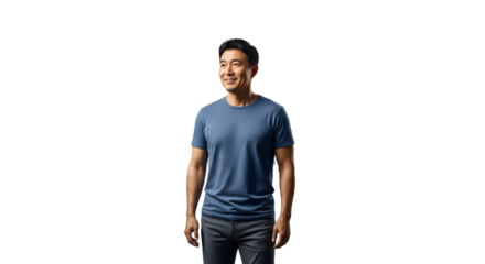 A smiling person in the midst of urban exploration with an expression of curiosity and appreciation for urban creativity