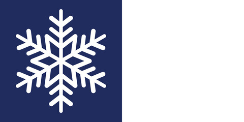 Cold weather symbol with editable stroke. New year and christmas ornament. Snowflake crystals. Christmas and winter collection. Vector illustration. Vector illustrations set. Snow thick icons set.