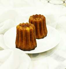 traditional French cannelli pastries for dessert