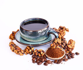 Luwak coffee beans are a rare and expensive delicacy