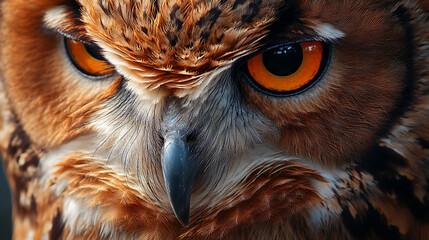 great horned owl in flight