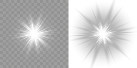 Soft sunrise shine bright beams ethereal illumination effect on transparent png background. Transparent PNG perfect for photo overlays, sunlight effects, editing, or cinematic lighting enhancement.