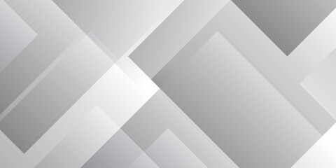 Abstract seamless modern white and gray color technology concept geometric line. overlap diamond creative background lines geomatics retro pattern triangle shapes. White triangular tech web design.