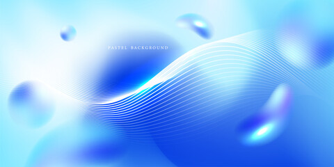 Abstract liquid wave background. Modern design vector illustration.