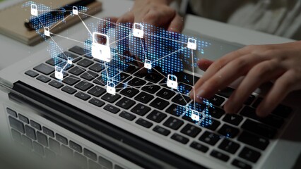 Cyber security protection and cyber security strategies against cyber threats, system hacks, digital breaches, network attacks, and safeguarding data with strong cyber security infrastructure. Muxer