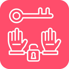 Obraz premium Release icon style