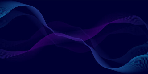 Dynamic digital equalizer and waveform display on a dark background, illustrating audio processing, sound visualization, or data analysis with glowing lines and abstract patterns.