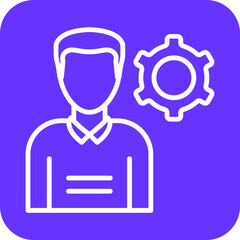 Obraz premium User Settings icon style