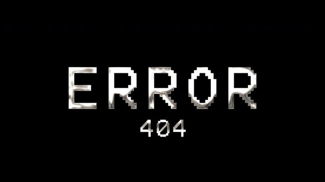 Red 404 silver EROR text with light rays 404 error message
