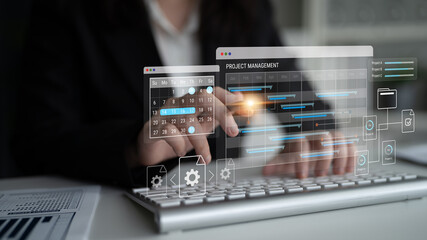Project scheduling dashboard organizes timelines, tracks progress, and enhances collaboration for efficient workflow, helping teams manage multiple projects and improve productivity. Parse
