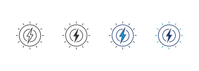 Power Icon Set Multiple Style Collection