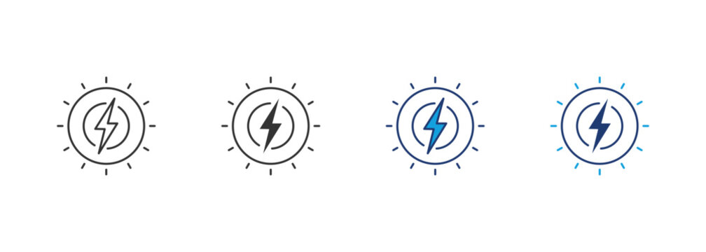 Power Icon Set Multiple Style Collection