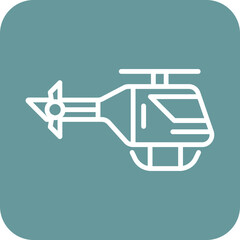 Helicopter icon style