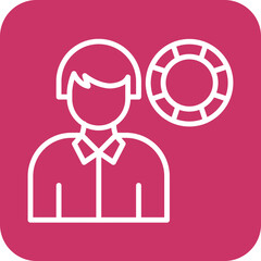 Lifeguard Male icon style