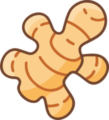 ginger vector illustration