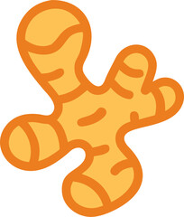 ginger vector illustration