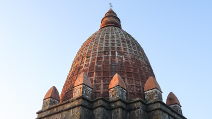 India, Assam, Sivasagar, Beautiful Joysagar Temple, The 17th Century Ahom Dynasty Monument Built By  powerful Ahom King Swargadeo Rudra Singha.