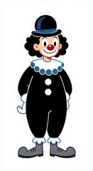 clown illustration 