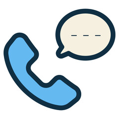 phone call communication services icon