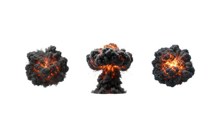 Explosion Smoke Fire