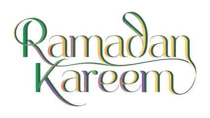 Fototapeta premium Ramadan Kareem: A festive and artful portrayal of the spirit of Ramadan Kareem, an expression of generosity, reflection and community, perfect for any joyous occasion.
