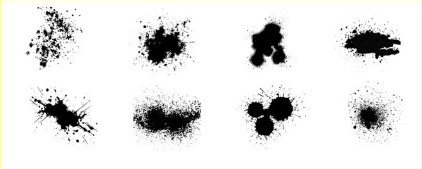  Vink splater element grunge liquid drop. eps 10