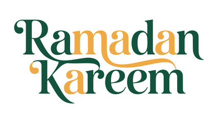 Fototapeta premium Ramadan Kareem: A symbolic and visually appealing Islamic greeting, embodying the spirit of generosity, faith, and the holy month.